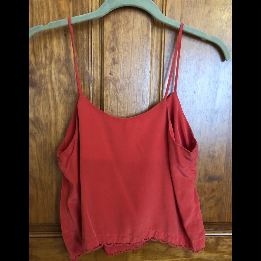 Amanda Uprichard flowy crop top